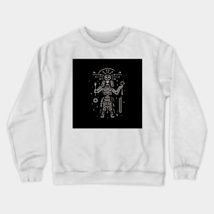 Mystical Shamanic Art, boho vibe pattern 5 Crewneck Sweatshirt